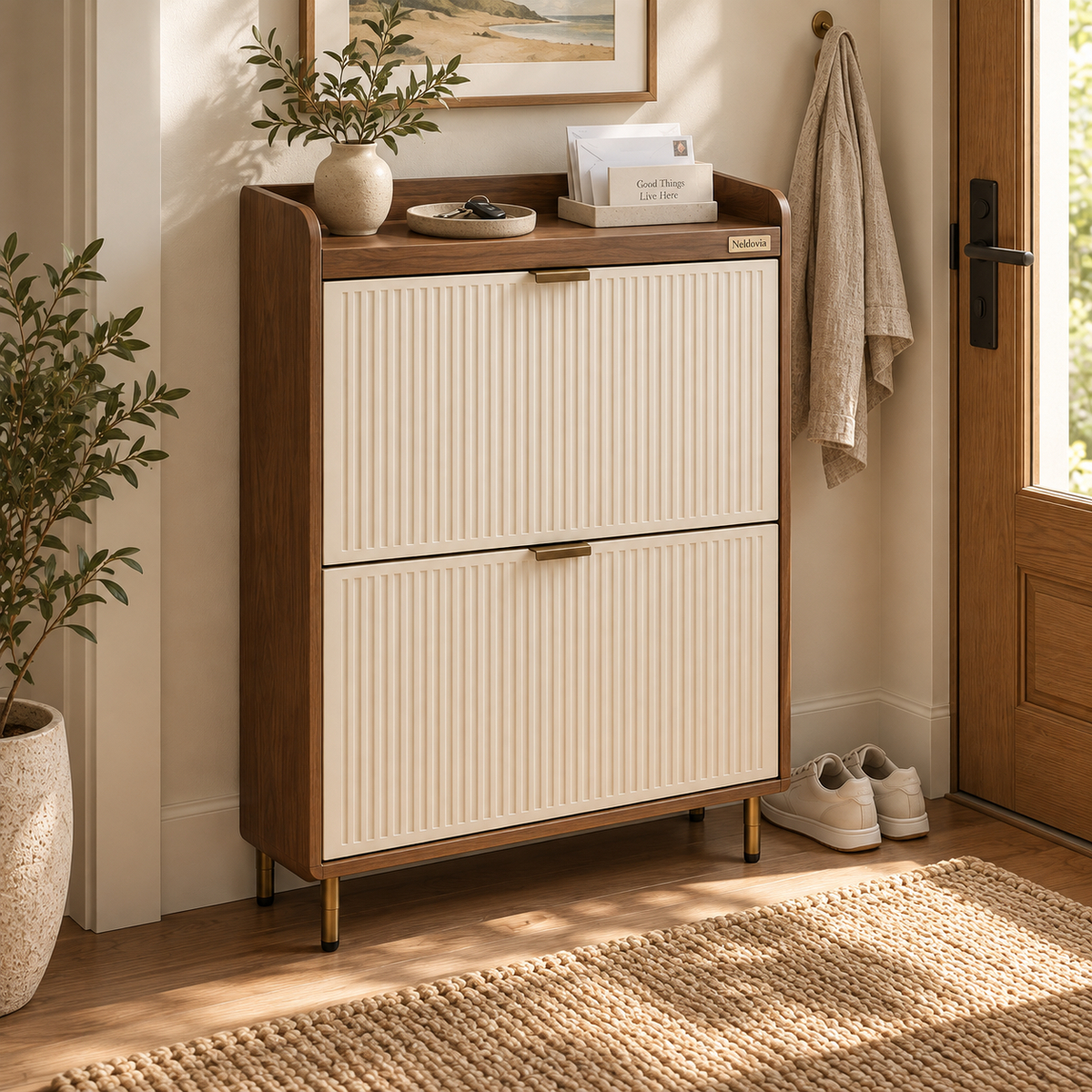 Neldovia EntryEase Shoe Storage Cabinet