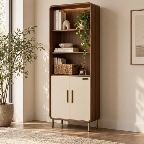 Neldovia FrameTall Display & Storage Bookcase